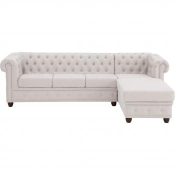 HOME AFFAIRE Chesterfield-Sofa New Castle L-Form, B:255cm