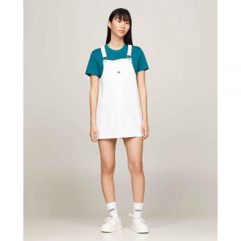 Robe blouson jean Tommy Jeans couleur ivoire