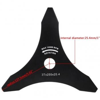 Three-Pronged Edger Blade