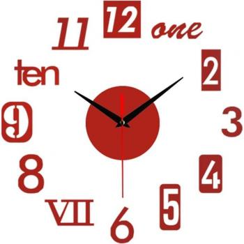 Reloj de Pared de Cuarzo para Sala de Estar