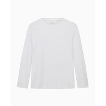 Giorgio Armani Exchange T-Shirt à Manches Longues Xw001456_af10356 Optic White S Femme