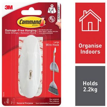 Gancho de Pared 3M Command Grande