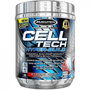 Muscletech Cell‑Tech Hyper Build – Icy Rocket Freeze, 30 Portionen, 510 g