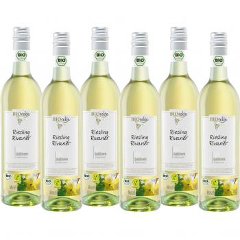 BIOrebe Riesling Rivaner 6 x 0,75 l Set
