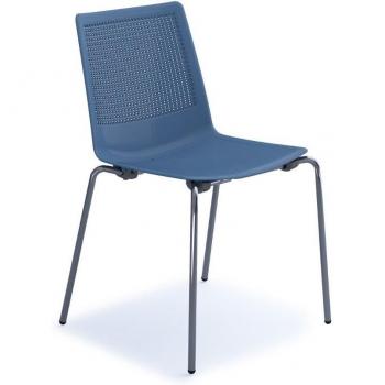 Social Spaces Harmony Multi-Purpose Chair with Chrome 4 Leg Frame