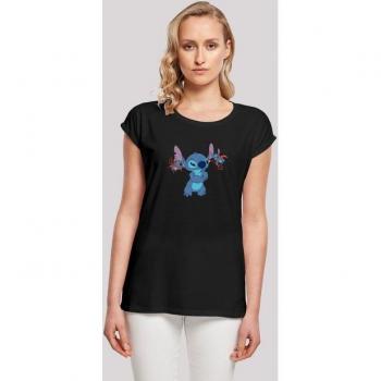 F4NT4STIC Lilo und Stitch T-Shirt mit Teufelchen-Motiv für Frauen