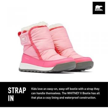 Sorel Bootie da neve Whitney™ II Plus Rosa