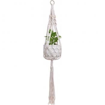 Knotted Rope Plant Holder