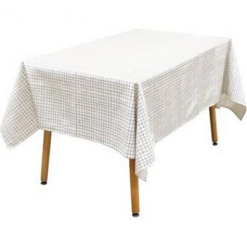 CARRA Elegant White Tablecloth from The Home Deco Factory