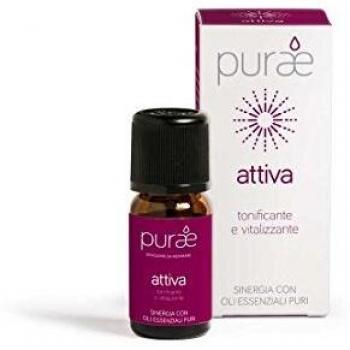Purae Sinergia Oli Essenziali Attiva 10ml
