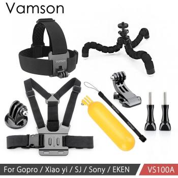 Vamson Accessory Pack for GoPro Hero 10 9 8 7 6 5 and SJCAM