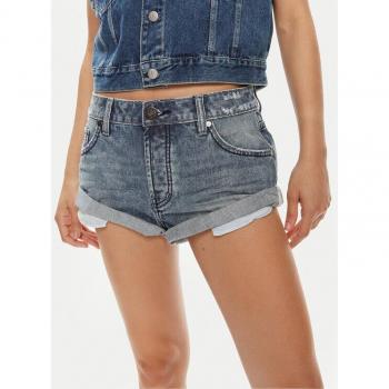 One Teaspoon Jeans-Shorts Bandit 24934A Blau Relaxed Fit