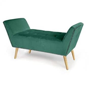 Banc de Nuit Vert 117x40x60 cm