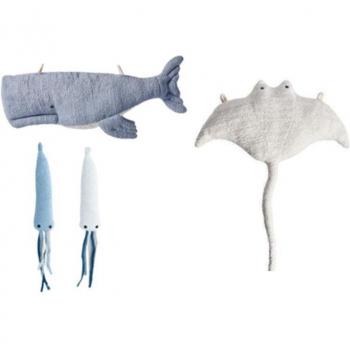 Poulpe Manta Béluga 13x75x28 cm