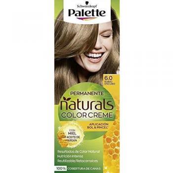 Schwarzkopf Palette Couleur Naturelle 6.0 Blond Foncé Crème Colorante Soin Cheveux 1pc