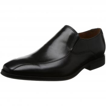Clarks Mens 6G Gilman Slip-On Formal Shoe – Black Leather Edition