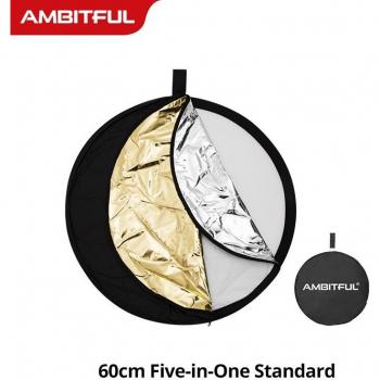 AMBITFUL 5-in-1 Round Reflector