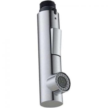 Compact 140 mm Kitchen Faucet with Integrated Shower Head