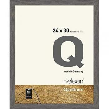Nielsen Quadratischer Bilderrahmen, 24 × 30 cm, Lehmbraunholz