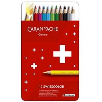 Boite de 12 crayons de couleur permanents