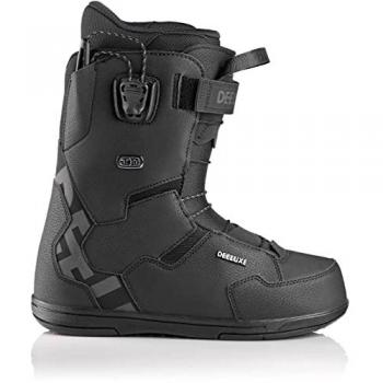 UK 11.5 Deeluxe Snow Team ID Essential Black Snowboard Boots for Men/Women