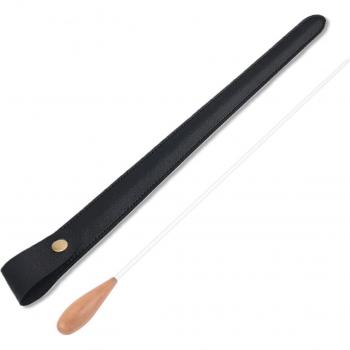 Birnenholz‑Etui für Dirigentenstab (38 cm)