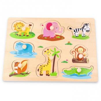 Spielba Safari Holzpuzzle mit 8 Teilen