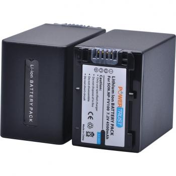 Pack batterie NP‑FV100 10 h d’autonomie pour Sony et RAD