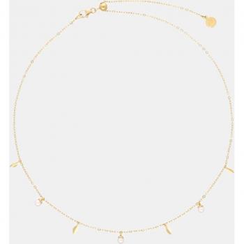 Joyas Majorica: Collar Platería Dorada con Perlas
