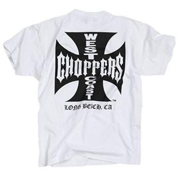 Camiseta West Coast Choppers OG Classic Bianco-Nero
