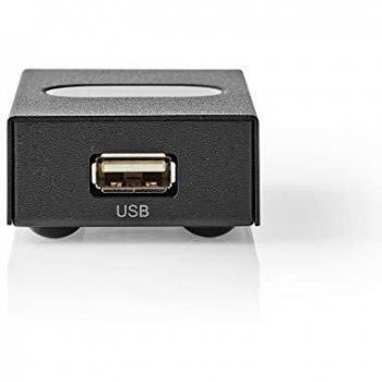 Conmutador USB manual, 1 dispositivo USB en 2 PC's