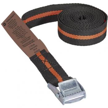 Toolcraft Klemmverschluss Spanngurt 2,5 m x 25 mm, 125 kg