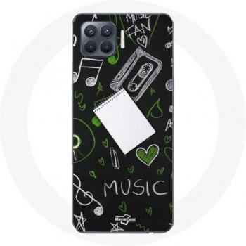 Coque pour Oppo A93 Motif Clé de Sol