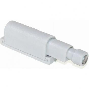 Supporto pulsante di sblocco magnetico Emuca 40 con piastra avvitabile
