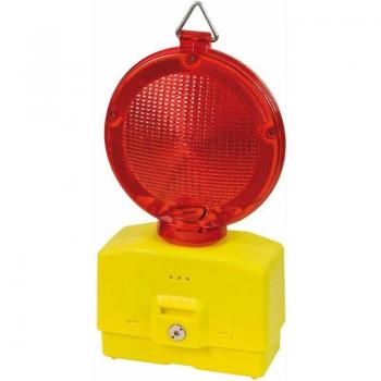Lampada di Sicurezza a Batteria con Effetto Crepuscolare – Verde/Arancio