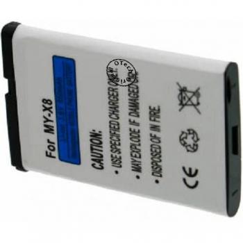 Sag My-X8 Wireless Headset 3.6V Lithium-Ion 650mAh Rechargeable Battery