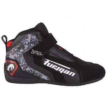 Furygan V4 Vented Chaussures de moto Noir Gris 47