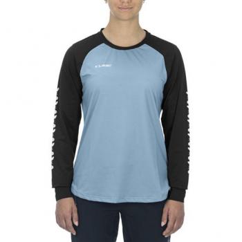 Cube Damen Trikot ATX langarm Fahrrad blau 2024 XL