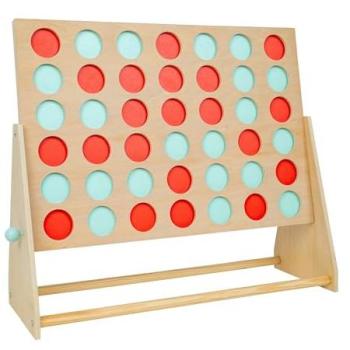 Jeu de Puissance 4 en Bois FSC® pour Enfants