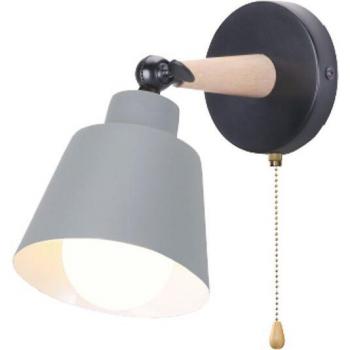 Mural Light Design Intégrée – lampe de chevet et lumière décorative gris