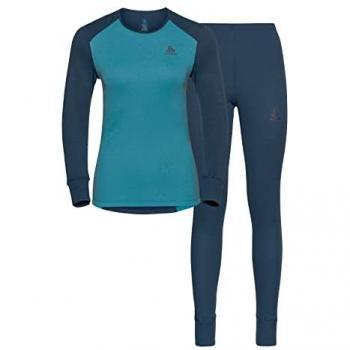 Sous-couche Active Warm Odlo Femme S Bleu