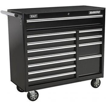 Sealey Superline Pro Extra Wide Rollcab | 1050mm Wide | 12 Drawer | Blue