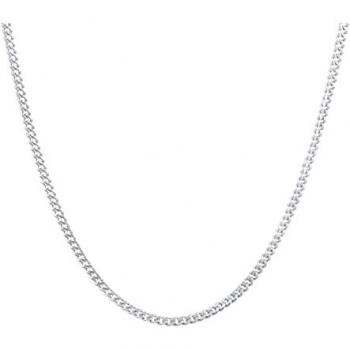 KUZZOI Herren Panzerkette Basic Fein 925 Silber Herrenschmuck