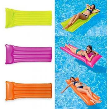 Intex Matelas d’appoint TranseNeon 183×76