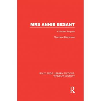 Vitalsource Technologies, Inc. Mrs Annie Besant: A Modern Prophet