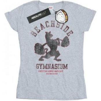 Scooby Doo Grey Beachside Cotton T-Shirt for Women