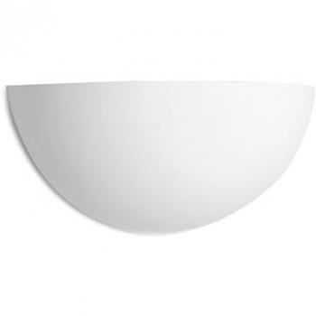 Netlighting Florina Wall Light IP20 Paintable Plaster for 1 x E14 Max 40W