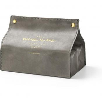 Stylish PU Leather Table Decoration Box