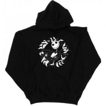 Black Nightmare Jack & Sally Halloween Hoodie (Men) – XL