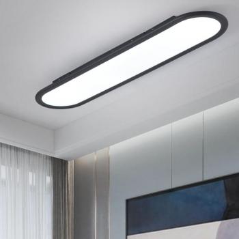 SleekLine 70 cm LED Ceiling Lamp – Ganeed Black